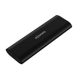 Boitier externe Aisens pour disque SSD M.2 NVME et SATA vers USB-C 3.2 (ASM2-014B)