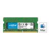 Mémoire So-Dimm Crucial DDR4 16Go PC19200 2400MHz CL17 pour PC et Mac