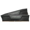 Mémoire Corsair VENGEANCE Noir RGB Kit 32 GO (2 x 16 GO) 6400 MHz CL32