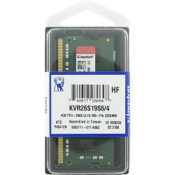 Mémoire So-Dimm Kingston DDR4 4Go PC21300 2666 MHz CL19