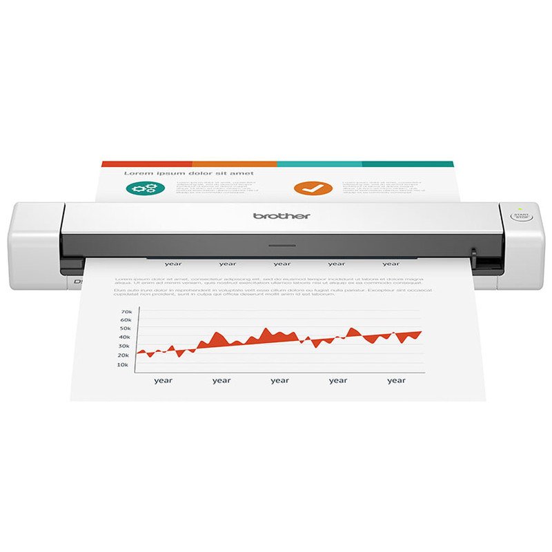 Scanner mobile à défilement Brother DS-640 en USB 3.0 Windows et Mac Scanner mobile à défilement Brother DS-640 en USB 3.0 Windows et Mac