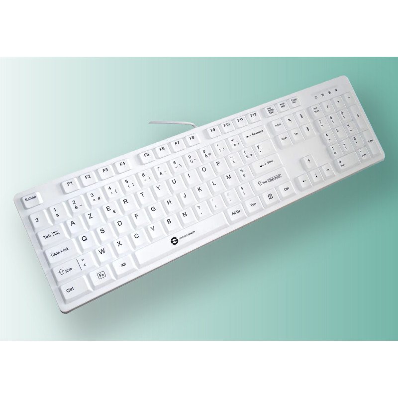 Clavier Medical étanche silicone IP68 NICOMED KG25240 (USB) Clavier Medical étanche silicone IP68 NICOMED KG25240 (USB)