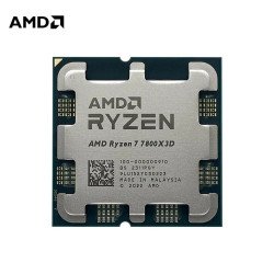 Processeur Gaming AMD 8 Cores/16 Threads Socket AM5 Ryzen 7 7800X3D 104 Mo (Boîte) sans radiateur