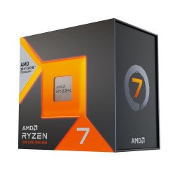 Processeur Gaming AMD 8 Cores/16 Threads Socket AM5 Ryzen 7 7800X3D 104 Mo (Boîte) sans radiateur