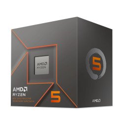Processeur AMD 6 Cores/12 Threads Socket AM5 Ryzen 5 8500G 22 Mo (Boîte) avec radiateur