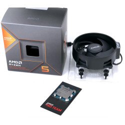 Processeur AMD 6 Cores/12 Threads Socket AM5 Ryzen 5 8500G 22 Mo (Boîte) avec radiateur