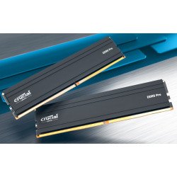 Mémoire Crucial PRO 16 Go DDR5 PC44800 5600 MHz CL46 (Bluck)