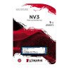 Disque dur SSD Kingston NV3 M.2 PCIe 4.0 NVMe 1 To lecture/écriture jusqu'à 6000/5000