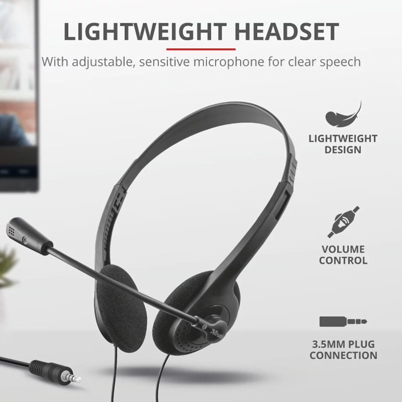 Casque Trust Chat Primo Casque Trust Chat Primo