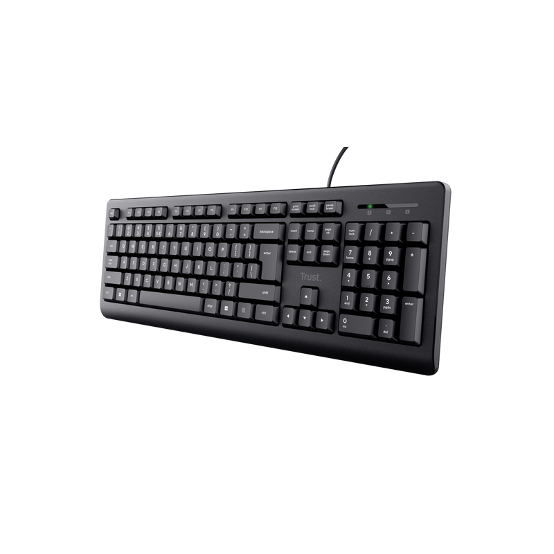 Clavier filaire Azerty Trust Primo USB