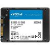 Disque dur SSD Crucial BX500 2 To 2.5 pouces (7mm) Serial ATA 3 (6Gb/s)