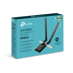 Carte réseau PCI Express x1 Wi-Fi 6 AX1800 (AX1201 + AX574) + Bluetooth 5.2 TP-LINK Archer TX20E
