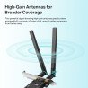 Carte réseau PCI Express x1 Wi-Fi 6 AX1800 (AX1201 + AX574) + Bluetooth 5.2 TP-LINK Archer TX20E