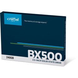 Disque dur SSD Crucial BX500 240 Go 2.5 pouces (7mm) Serial ATA 3 (6Gb/s)