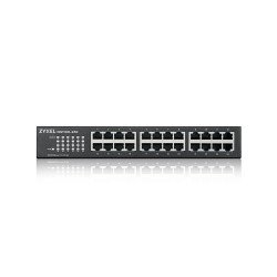 Switch réseau 24 ports RJ45 Gigabit 100/1000Mbps Zyxel GS1100-24E rackable