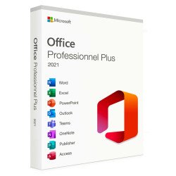 Microsoft Office 2021 Professionnel Plus (Français, pour Windows 10 et 11 uniquement) 1 poste