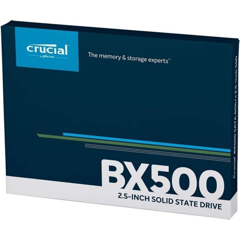 Disque dur SSD Crucial BX500 500 Go 2.5 pouces (7mm) Serial ATA 3 (6Gb/s)