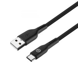 Câble mâle USB Type A / mâle USB Type-C 1.2m Noir