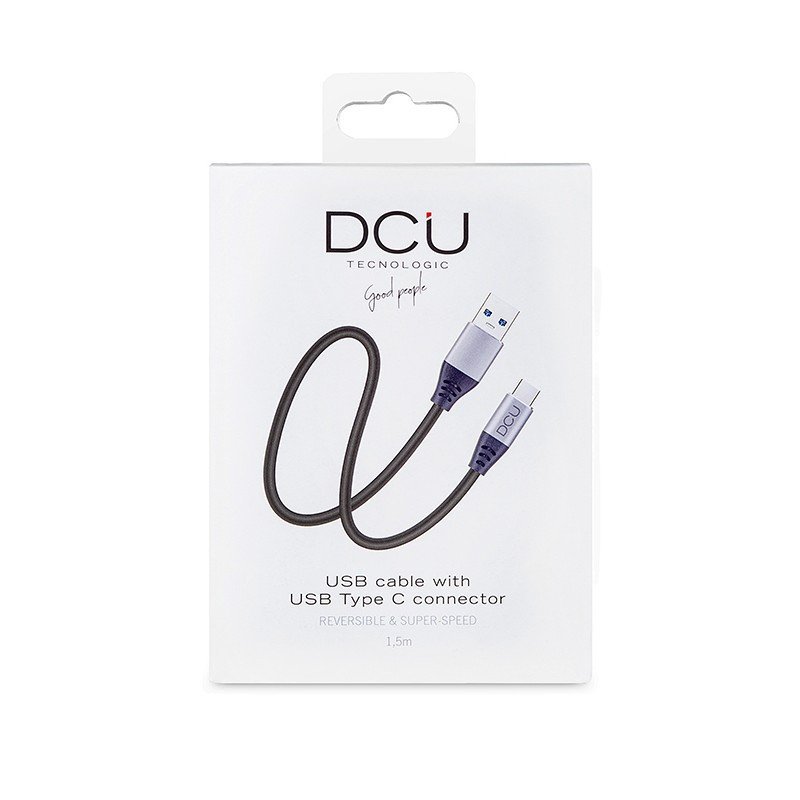 Câble USB Type-C 3.1 à USB Type-A 3.0 noir 1.5m