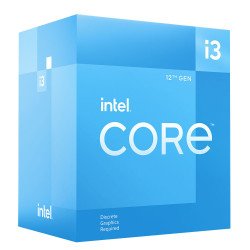 Ordinateur : Bureautique Intel Core i3 12100F, 4C/8T, 8 Go DDR4, SSD 500Go, sans système