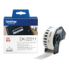 Ruban film continu auto-adhésif Brother DK-22211 blanc (29 mm x 15.24 m)