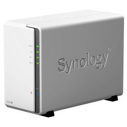 Serveur NAS Synology DS220j pour 2 disques durs SATA