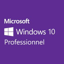 Microsoft Windows 10 Professionnel 32 ou 64 bits (français) - Licence numérique OEM dématérialisée (sans DVD) pour 1 ordinateur