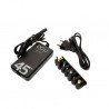Alimentation chargeur universel PC portable 45W avec 7 embouts