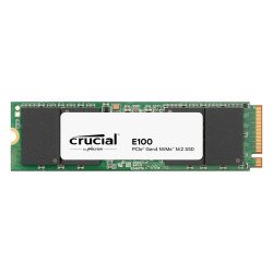 Disque dur SSD Crucial E100  M.2 PCIe 3.0 NVMe 480 Go lecture/écriture jusqu'à 4700/2500 Mo/s