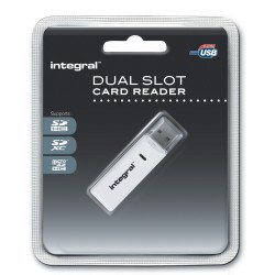 Lecteur carte mémoire multi-cartes avec 2 slots (SD et Micro SD)