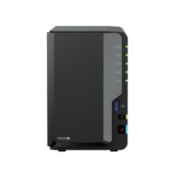 Serveur NAS hautes performances Synology DS225+ pour 2 disques durs ou SSD SATA