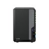 Serveur NAS hautes performances Synology DS225+ pour 2 disques durs ou SSD SATA