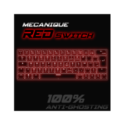 Clavier sans fil RGB AVANCE Spirit Of Gamer CLA-XK200BK rechargeable