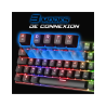 Clavier sans fil RGB AVANCE Spirit Of Gamer CLA-XK200BK rechargeable