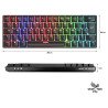 Clavier sans fil RGB AVANCE Spirit Of Gamer CLA-XK200BK rechargeable
