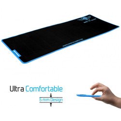 Tapis de souris Gamer SoG Skull Spirit (Bleu Victory) XXL 78 x 30 cm