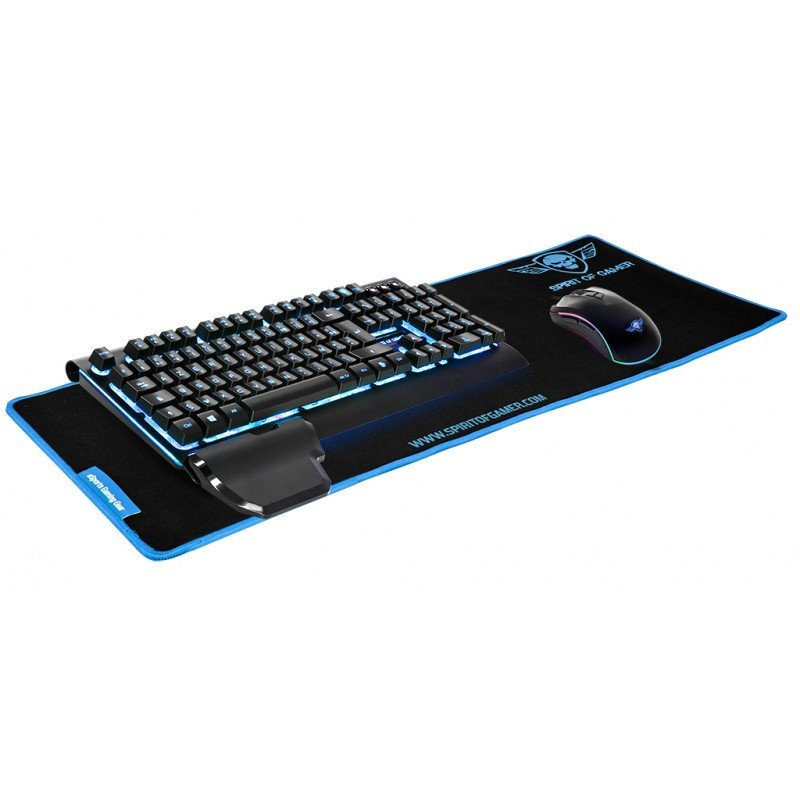 Tapis de souris Gamer SoG Skull Spirit (Bleu Victory) XXL 78 x 30 cm