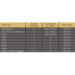 Alimentation PC 1000W Seasonic Focus GX1000 80 Plus Gold Full Modulaire