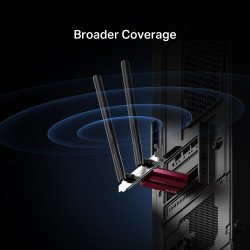 Carte réseau PCI Express Mercusys MA37BE Wifi 7 et Bluetooth 5.4