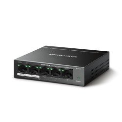Switch réseau Gigabit 5 ports 10/100/1000 Mbps dont 4 PoE+ Mercusys MS105GP