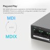Switch réseau Gigabit 5 ports 10/100/1000 Mbps dont 4 PoE+ Mercusys MS105GP