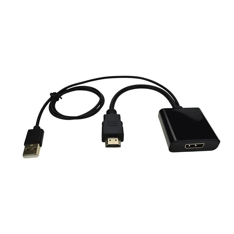 Adaptateur HDMI Mâle vers Display Port Femelle + USB