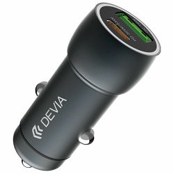 Chargeur Voiture Métal PD 30W+QC 18W +Câble USB-C
