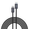 Câble USB Type-C Mâle-Mâle DEVIA 240W-5A 2m