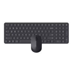 Pack sans fil (2.4GHz et Bluetooth) clavier et souris RAPOO 9310M  Noir