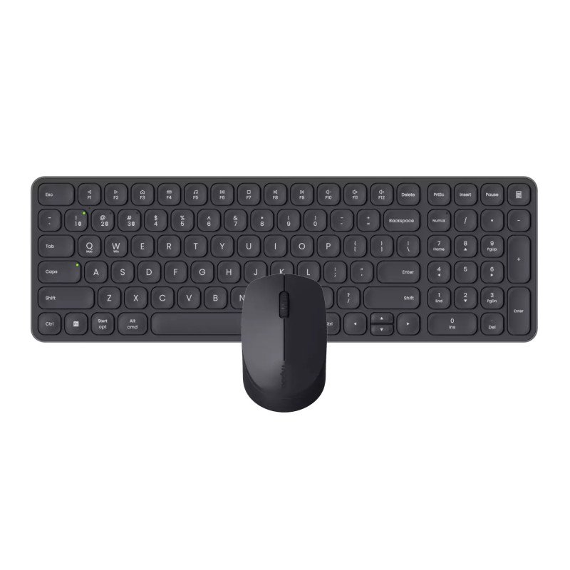 Pack sans fil (2.4GHz et Bluetooth) clavier et souris RAPOO 9310M  Noir