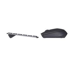 Pack sans fil (2.4GHz et Bluetooth) clavier et souris RAPOO 9310M  Noir
