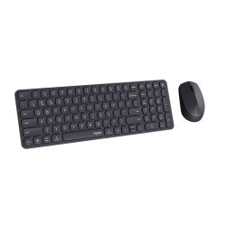 Pack sans fil (2.4GHz et Bluetooth) clavier et souris RAPOO 9310M  Noir