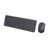 Pack sans fil (2.4GHz et Bluetooth) clavier et souris RAPOO 9310M  Noir