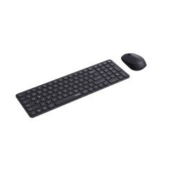 Pack sans fil (2.4GHz et Bluetooth) clavier et souris RAPOO 9310M  Noir